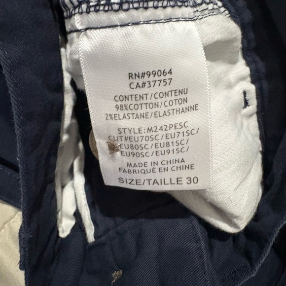 Element men’s navy shorts size 30 mid rise skateboarding cotton - Picture 4 of 10